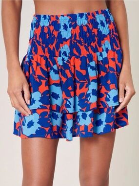 Sugarlips Matador Floral Ruffle Skirt - NWT